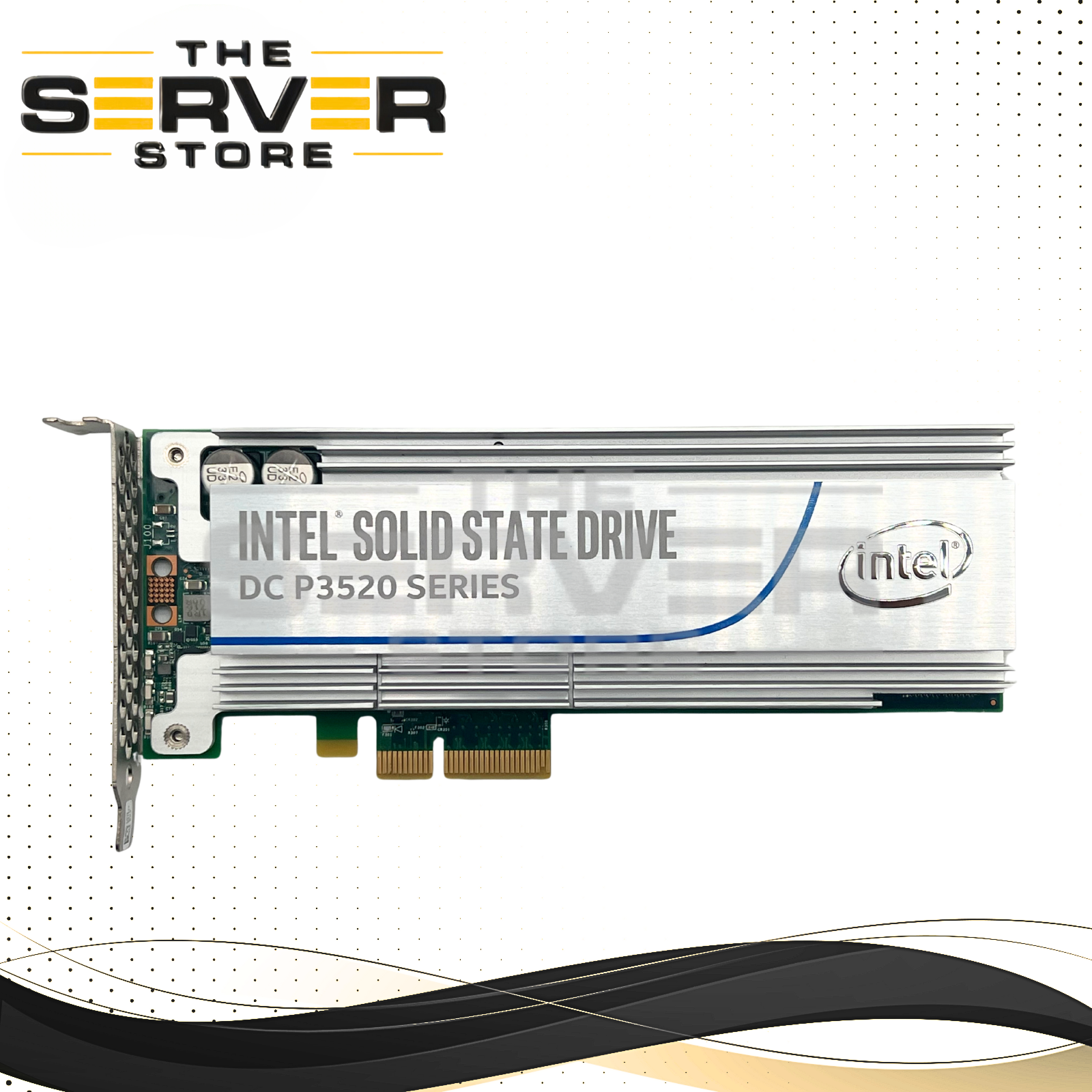 Intel 2TB NVMe HHHL PCIe Gen 3.0 x4 Add-in Card SSD DC P3520 Series SSDPEDMX020T7