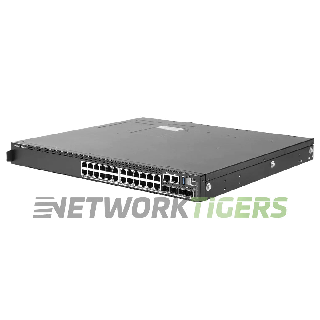 Dell N3224T-ON 24x 1GB RJ45 4x 10GB SFP+ 2x 100GB QSFP28 F-B Air Switch