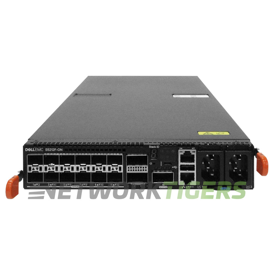 Dell S5212F-ON EMC S 12x 25GB SFP28 3x 100GB QSFP28 F-B Air OS10 Switch