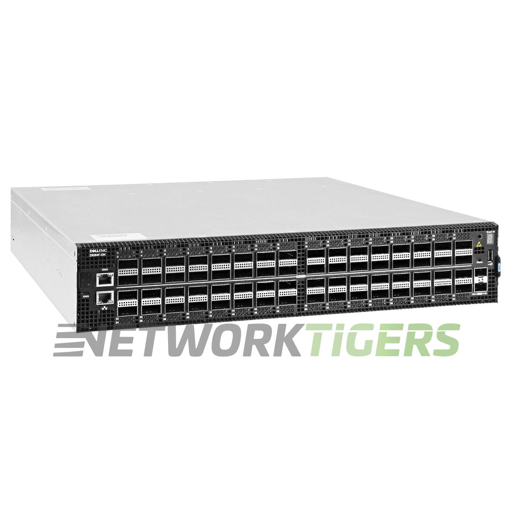 NEW Dell Z9264F-ON-RA EMC Z-Series 64x 100GB QSFP28 B-F Air (No OS10) Switch