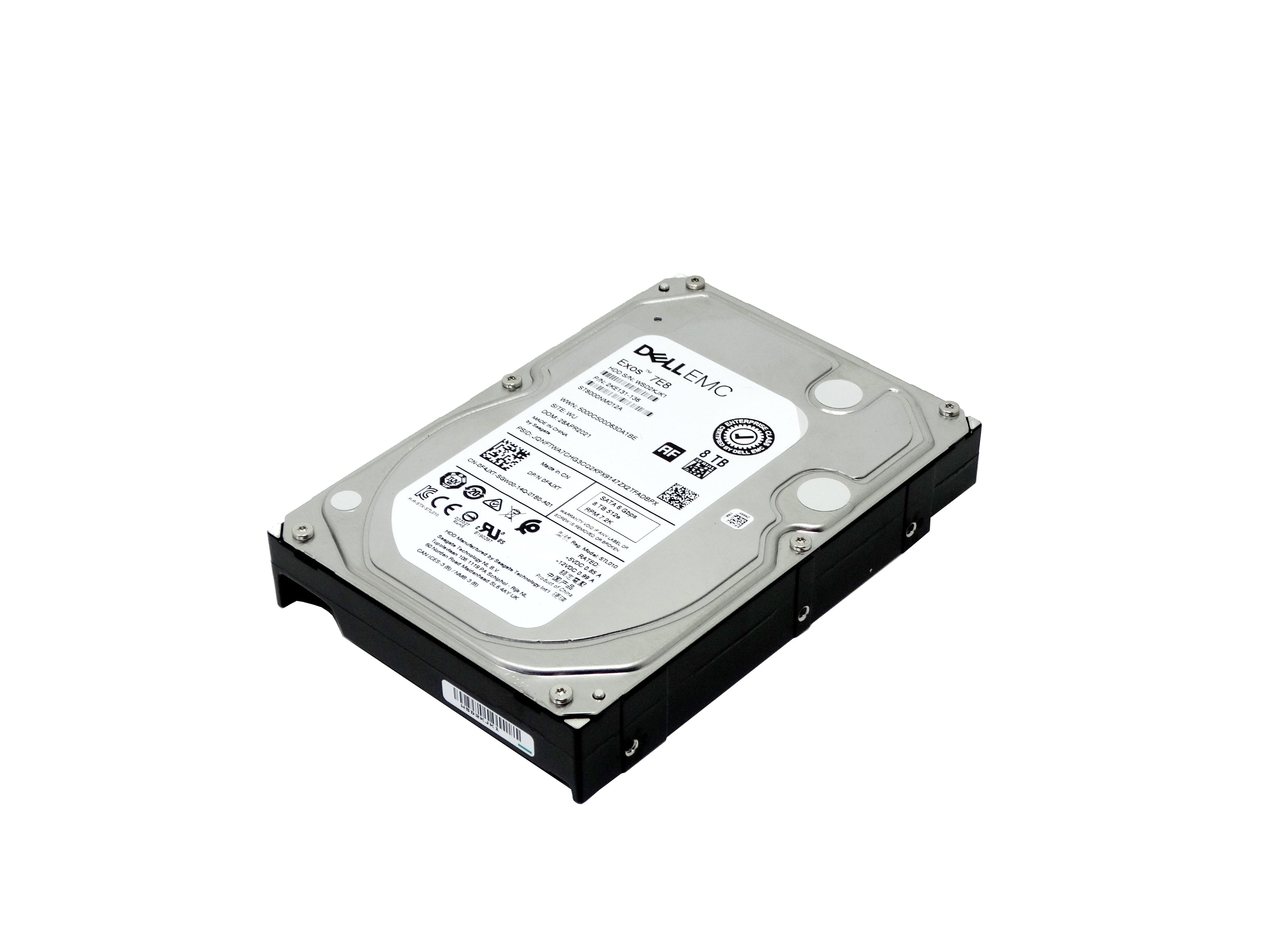 Dell 8TB 7.2K 6Gbps SATA 512e 3.5'' HDD Hard Drive (ST8000NM012A)