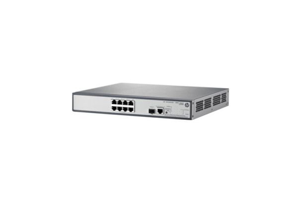 JG349A#ABA - HP 1910-8G 8-Ports 10/100/1000BASE-T PoE+ Layer 3 Rack-mountable Managed Network Switch with 1-Port SFP
