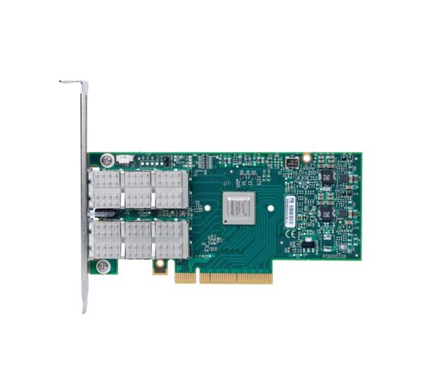 MCX354A-FCCT - Mellanox ConnectX-3 Pro VPI (Virtual Protocol Interconnect) Dual-Port QSFP FDR IB (56GB/s) and 40/56GbE PCI-Express 3.0 x8 8GT/s Network Adapter
