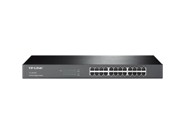 TL-SG1024 - TP-Link 24-Ports 10/100/1000BASE-T Ethernet Rack-mountable Network Switch