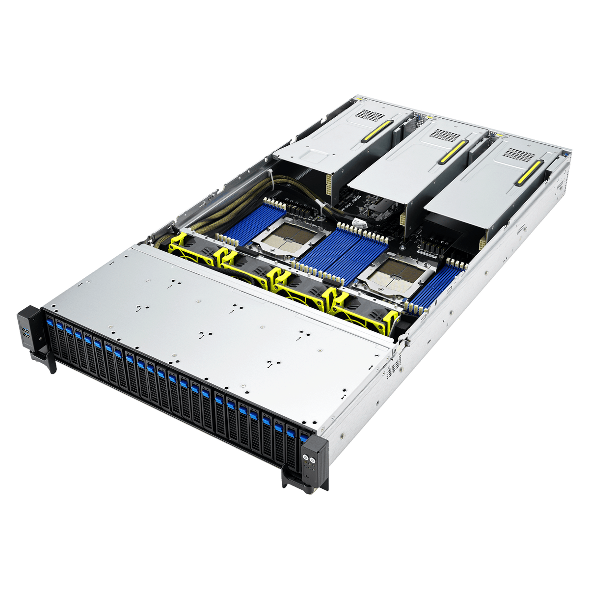 Asus RS720A-E12-RS24U 2U Enterprise Server with 16-Core AMD Epyc 32GB DDR5 – Fully Customizable