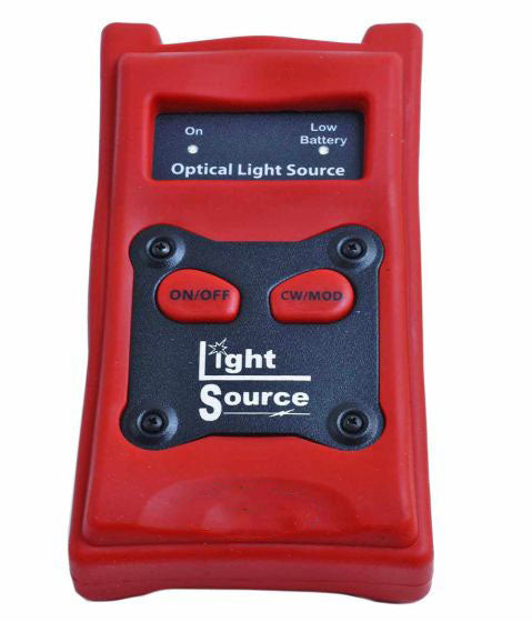 Test Set Kit with Handheld Power Meter, 850/1300 & 1310/1550nm Light Source