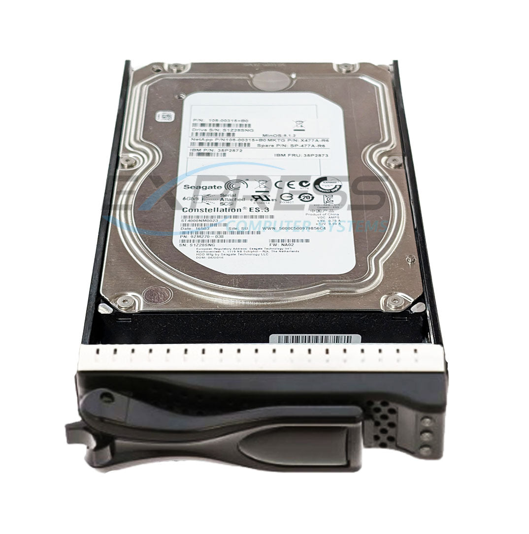 Netapp 3.5" 3TB 7.2K NL-SAS 6Gbps HDD (111-01821) | SP-4035B-R6
