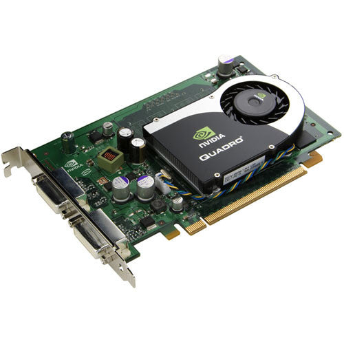 Nvidia Quadro FX 370 256MB Dual-DVI Graphics Card (VCQFX370LP)