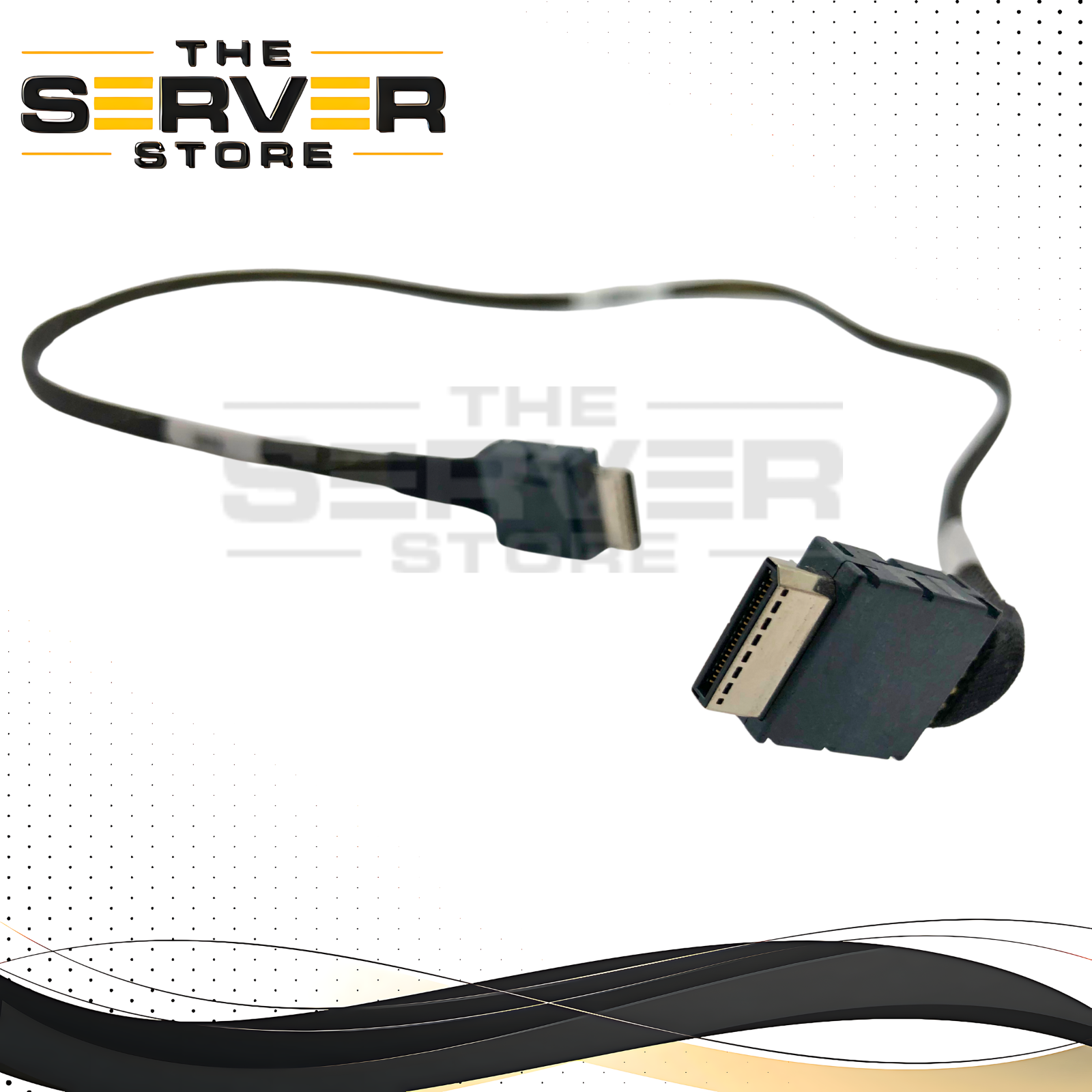 Supermicro 85cm Internal OCuLink (SFF-8611) to OCuLink (SFF-8611) v1.0 PCIe 3.0 NVMe SSD Data Cable. P/N: 672042200320, CBL-SAST-0820.