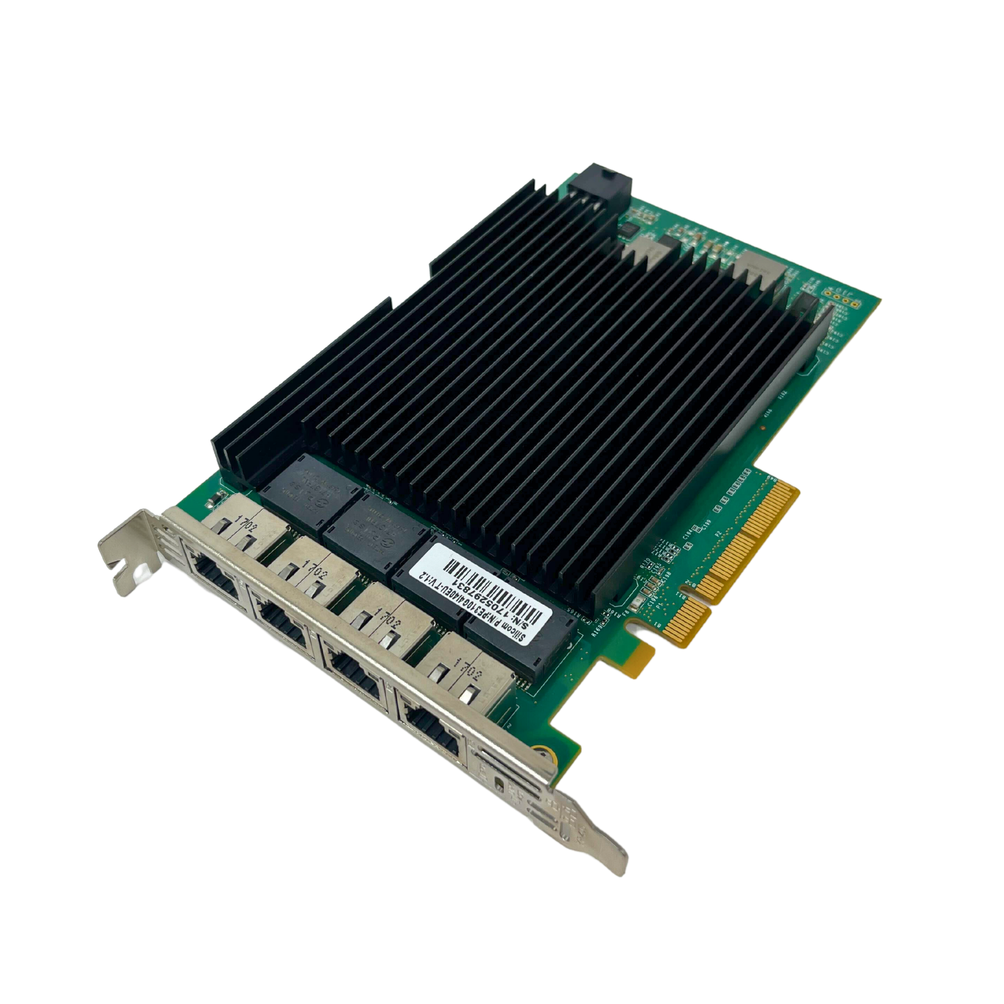 Silicom Quad Port 10Gb PCIe Network Adapter Card PE310G4I40EU-T