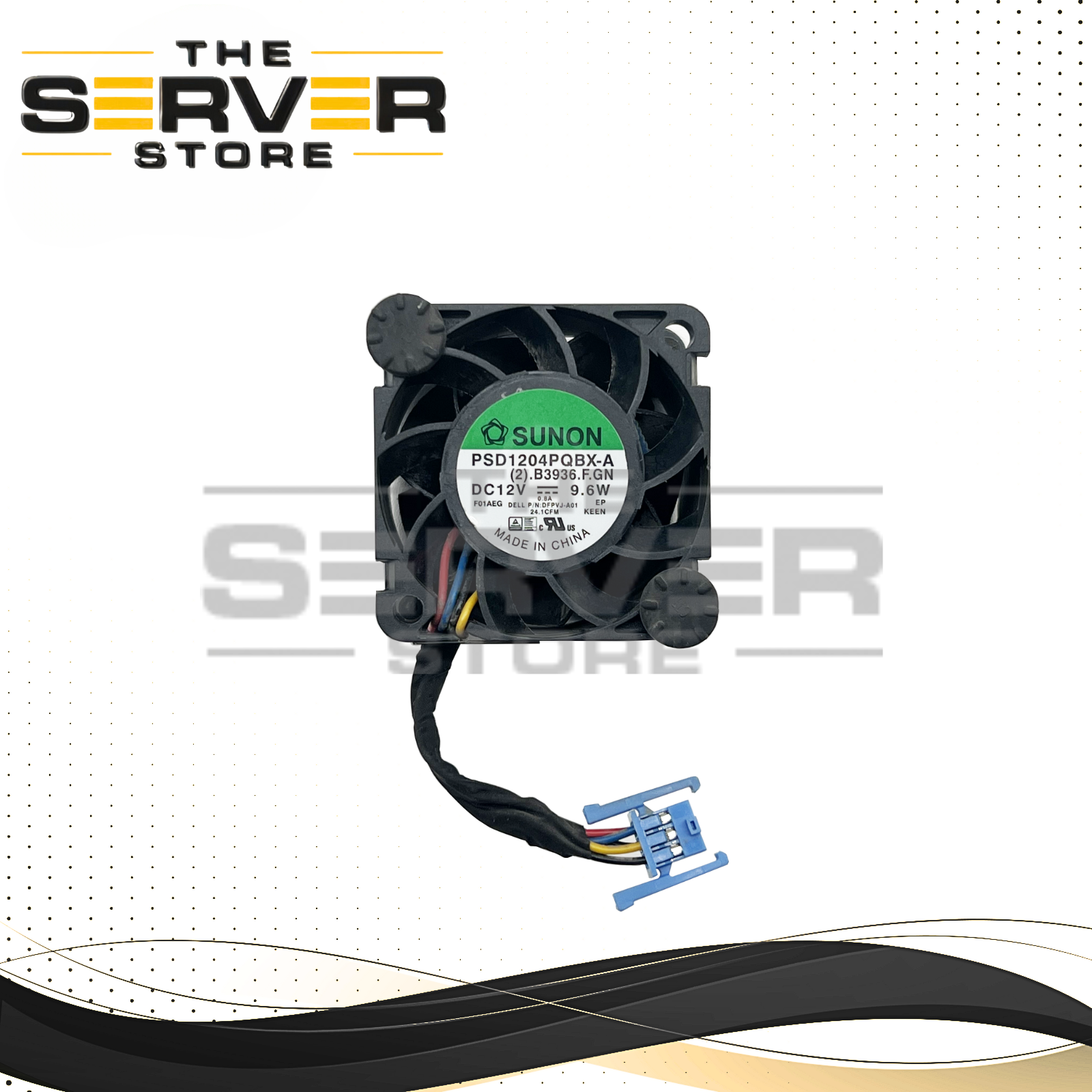 (LOT OF 10) Dell PowerEdge R240 12V Server Cooling Fan Assembly 0MR10W MR10W