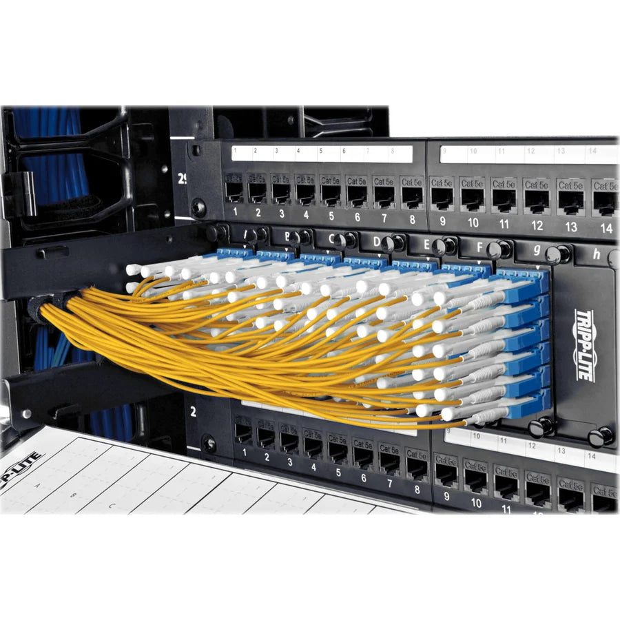 Eaton Tripp Lite Series Duplex Singlemode 9/125 Fiber Patch Cable (LC/LC), Push/Pull Tabs, 1 m (3 ft.)