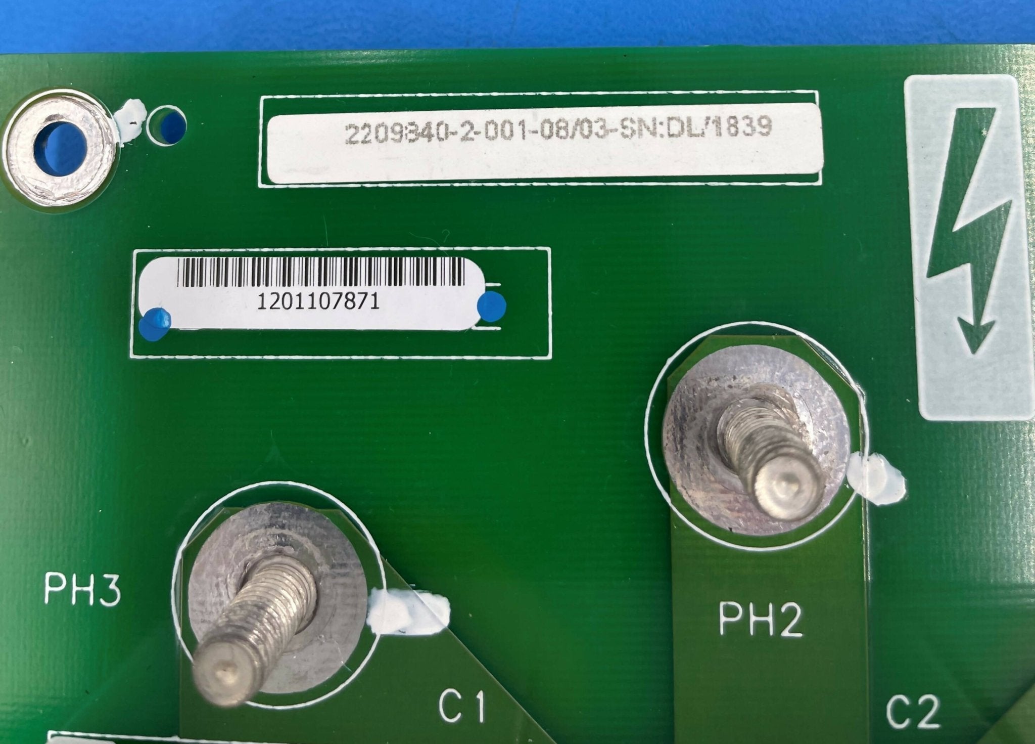 EMC FILTER TRI V2B BOARD (2209840-2-001) GE