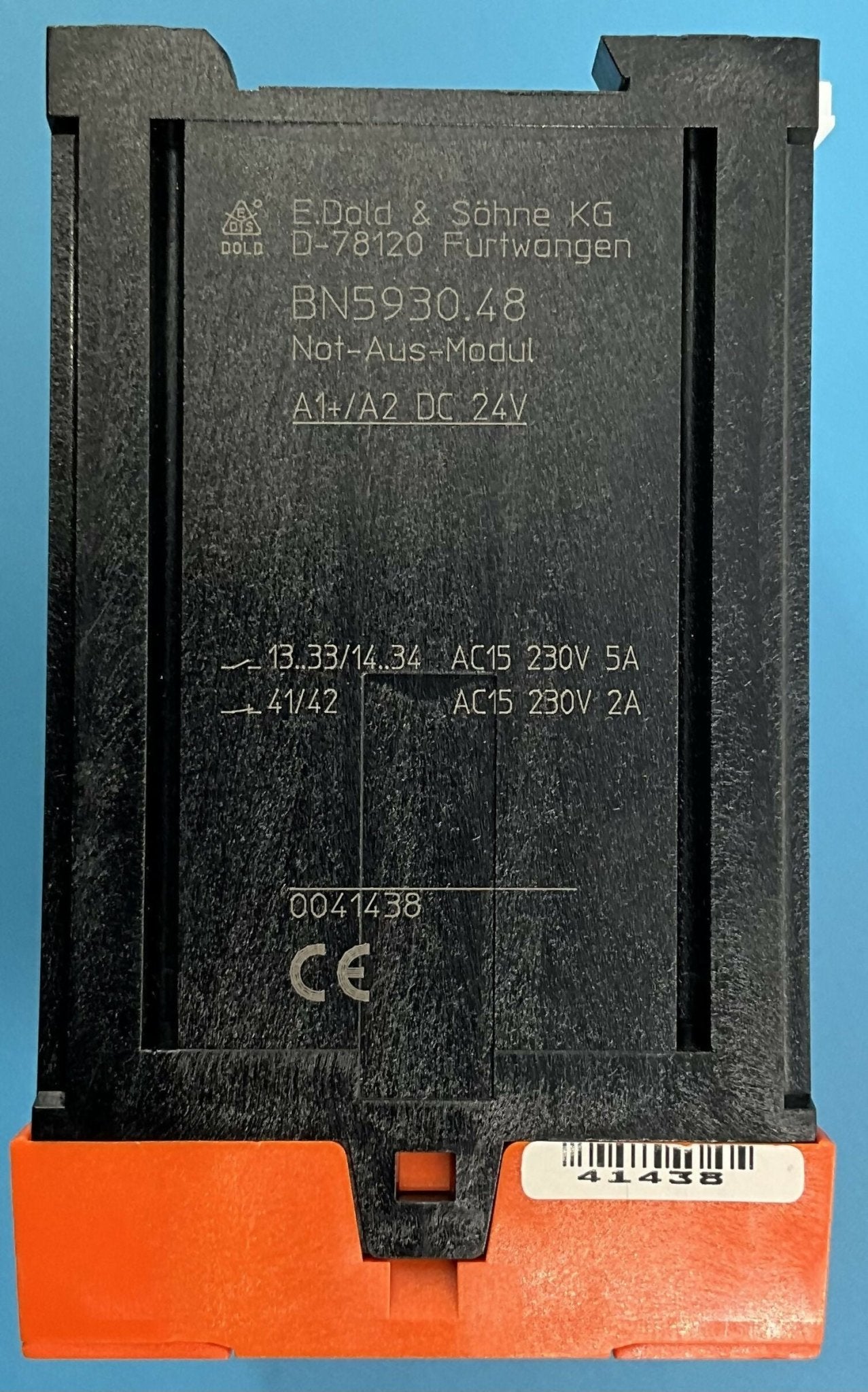EMERGENCY SHUT OFF (08094034/BN5930.34) SIEMENS