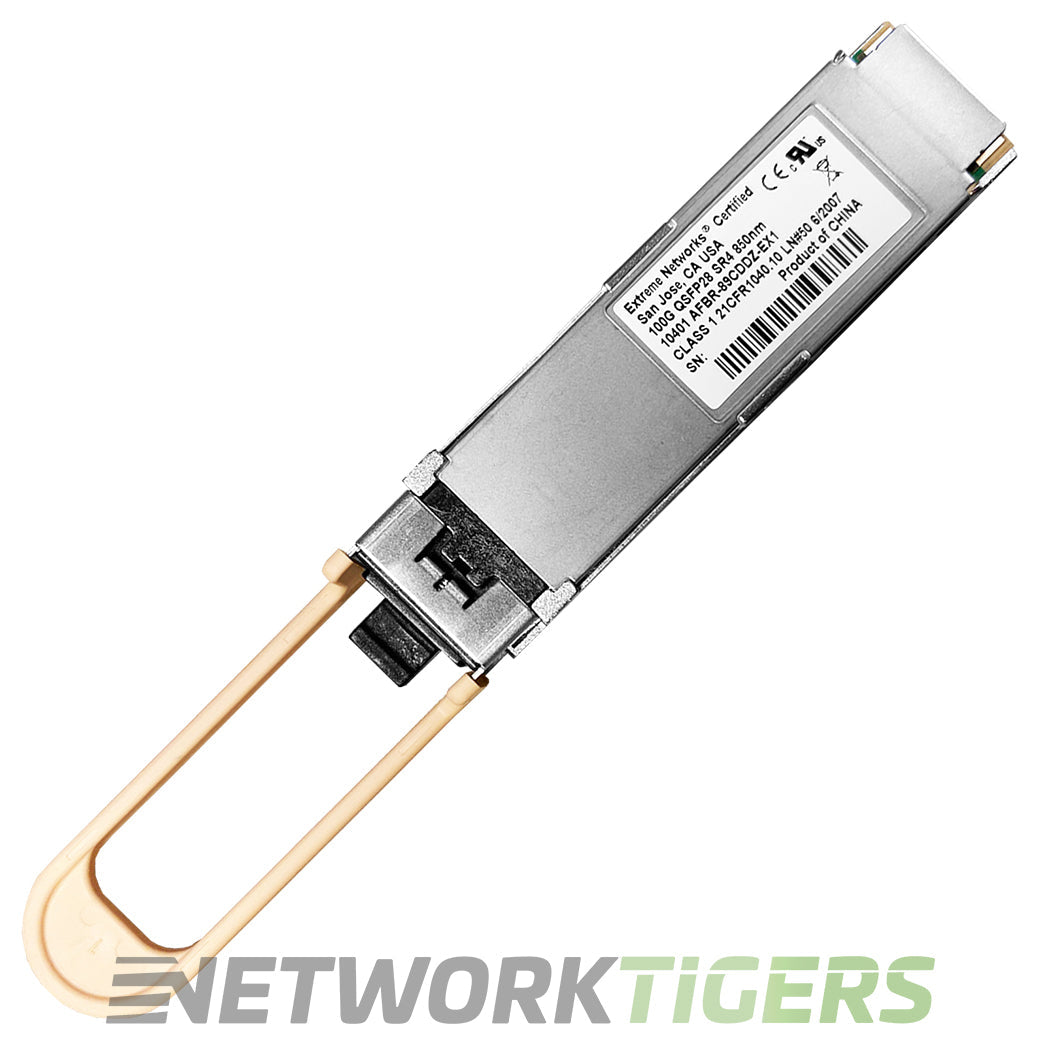 NEW Extreme 100G-QSFP28-SR4 100GB BASE-SR4 850nm MMF QSFP28 Transceiver