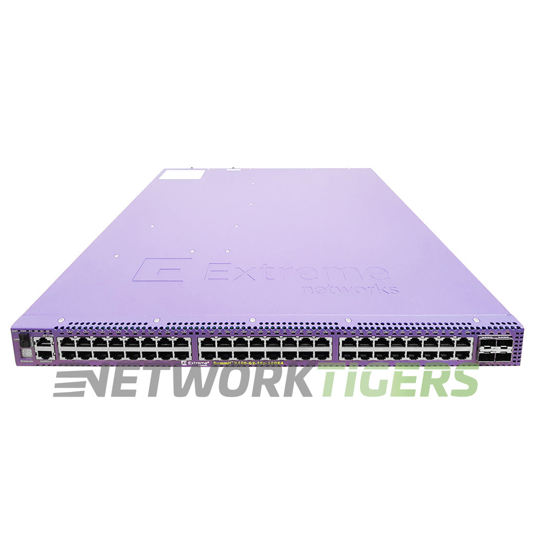 NEW Extreme 16702 X460-G2-48t-10GE4 48x 1GB RJ45 4x 10GB SFP+ Switch