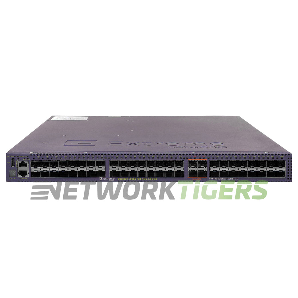 NEW Extreme 16706 X460-G2-48x-10GE4 48x 1GB SFP 4x 10GB SFP+ Switch
