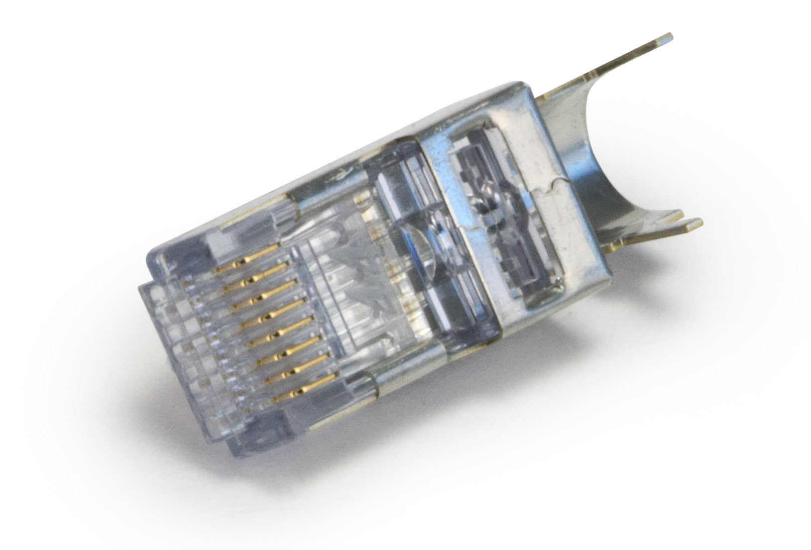 EZEX44 SHIELDED RJ45 EXTERNAL GROUND CONNECTOR,. 50/JAR