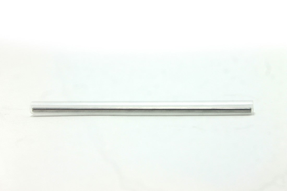 Dia. 3.0mm x 60mm(L) Steel Member Fusion Splice Sleeve - Pack of 50 pcs - Clear Color