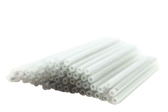 Fusion Protection Sleeve Tapered Ends 60mm 3mm After Shrink Clear 50 Pack