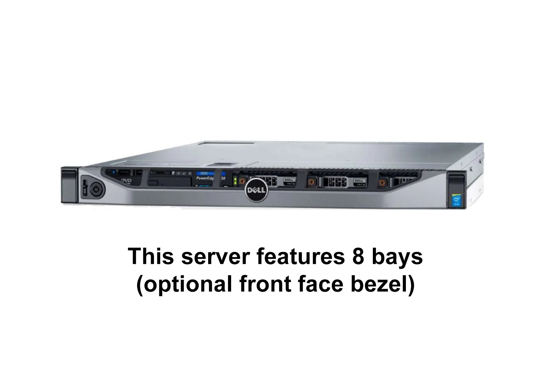 Dell PowerEdge R630 2x E5-2640 V4 = 20 Cores H730 32GB 4 trays +rails +bezel