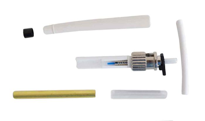 Splice-On Connector Armordillo ST UPC Singlemode 3mm / 2mm / 1.6mm White 10 Pack