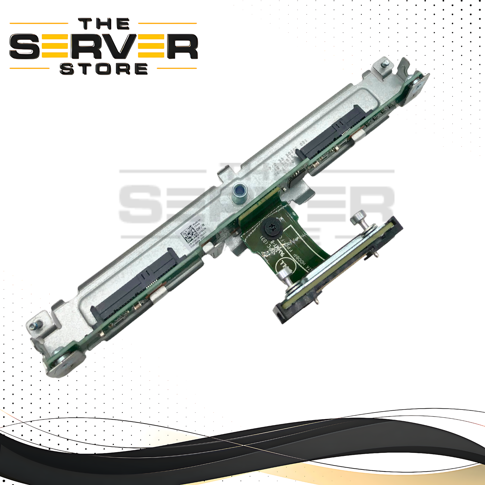 Dell PowerEdge FC630 Blade Server 2-Bay 2.5" SFF SAS/SATA Hard Drive Backplane with Bracket. P/N: T8GJR, 0T8GJR.