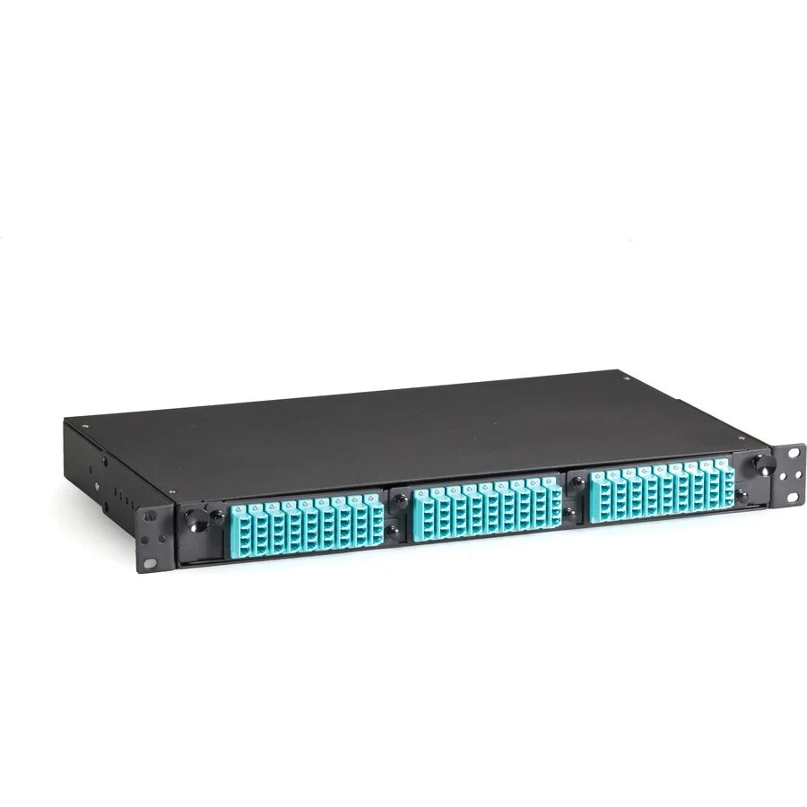 Black Box Fiber Optic High Density MTP Enclosure - 3-Slot, 1U