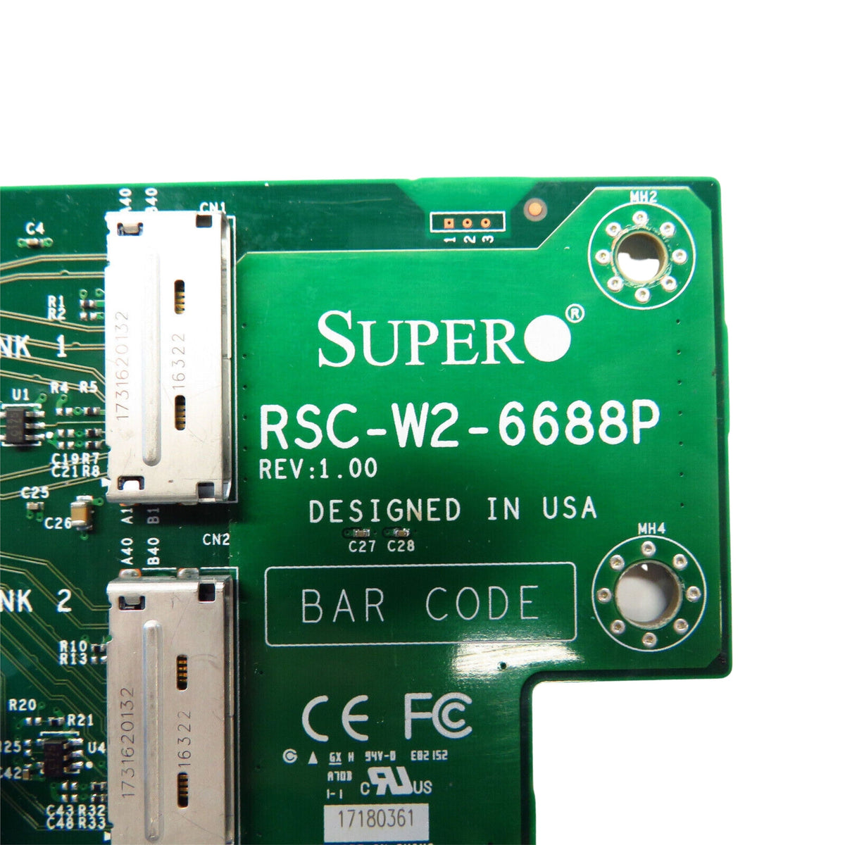 IBM RSC-W2-6688P 01EM723 PCIe Riser Card for PCIe Adapters 9006-22C (Refurbished)