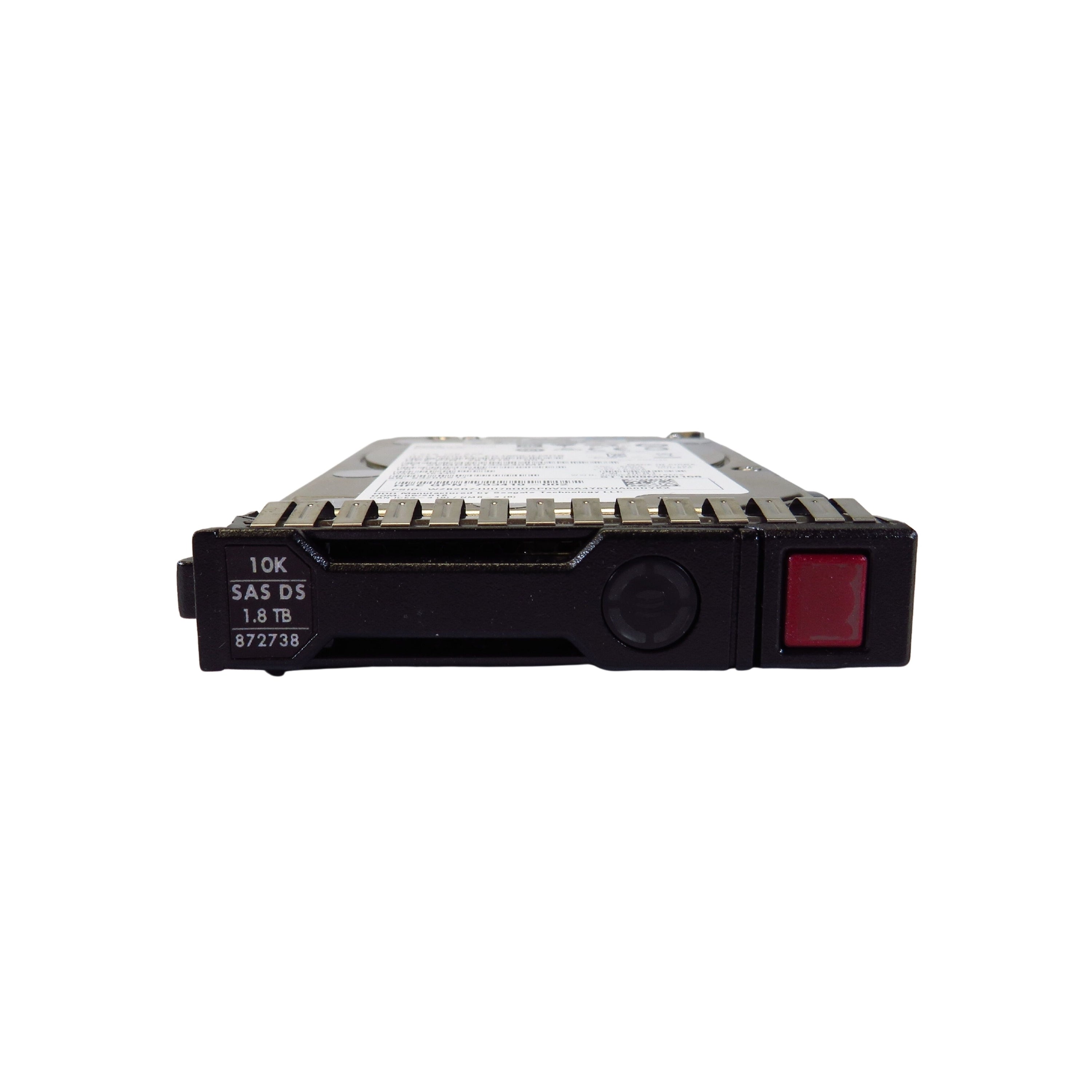 HP 872738-001 1.8TB 10K RPM 2.5" SAS 12Gbps 512E SC DS HDD Hard Drive (Refurbished)