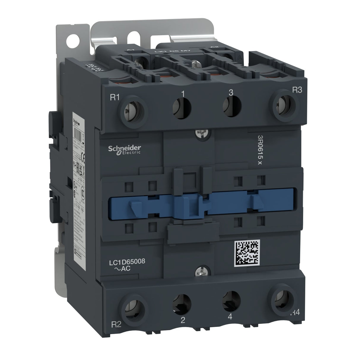 Schneider Electric LC1D65008F7 4-Pole IEC Contactor 80A 110V AC Coil TeSys Deca