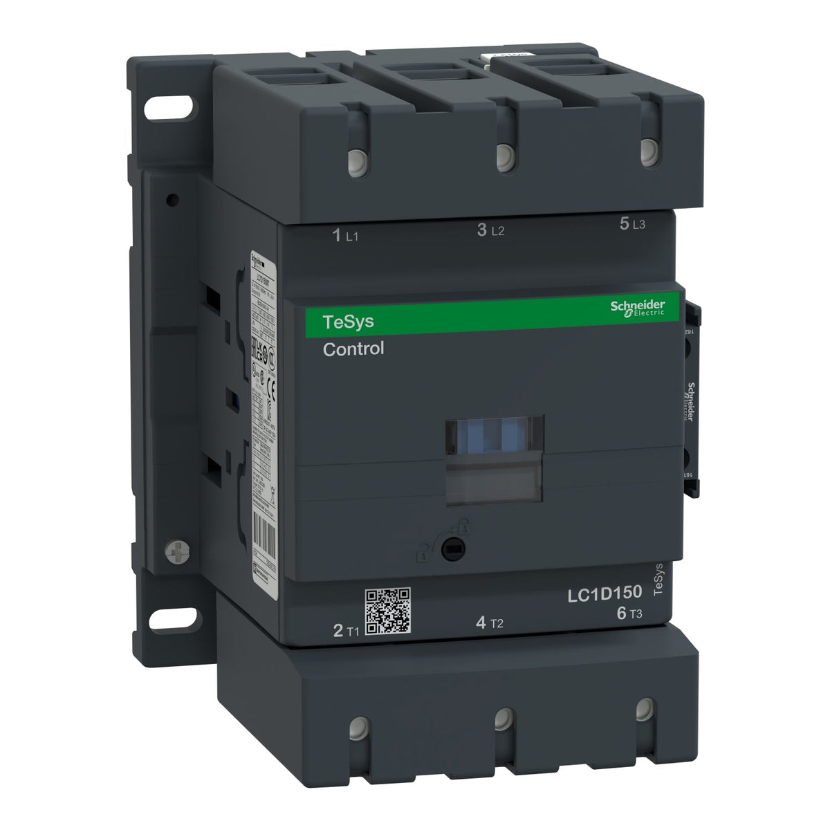 Schneider Electric LC1D150T7 TeSys D Contactor 150A 3 Pole 480V AC Coil