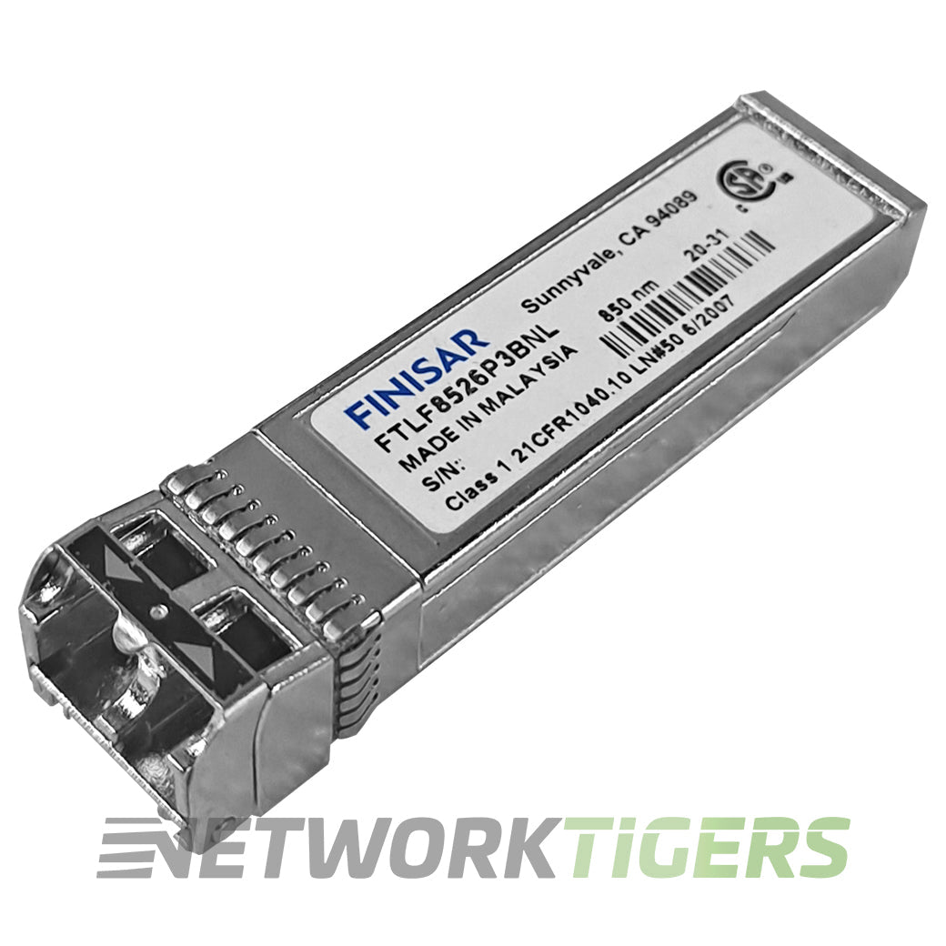 Finisar FTLF8526P3BNL 6Gbps 850nm MMF SFP+ Transceiver