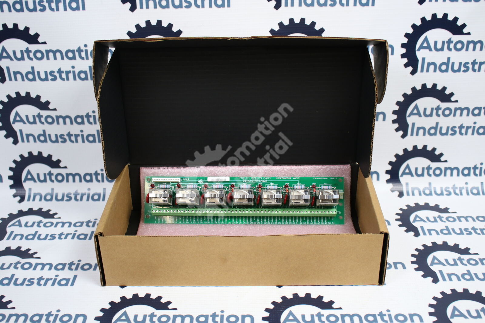 GE General Electric 531X191RTBAGG1 F31X191RTBAGG1 Relay Terminal OPEN BOX