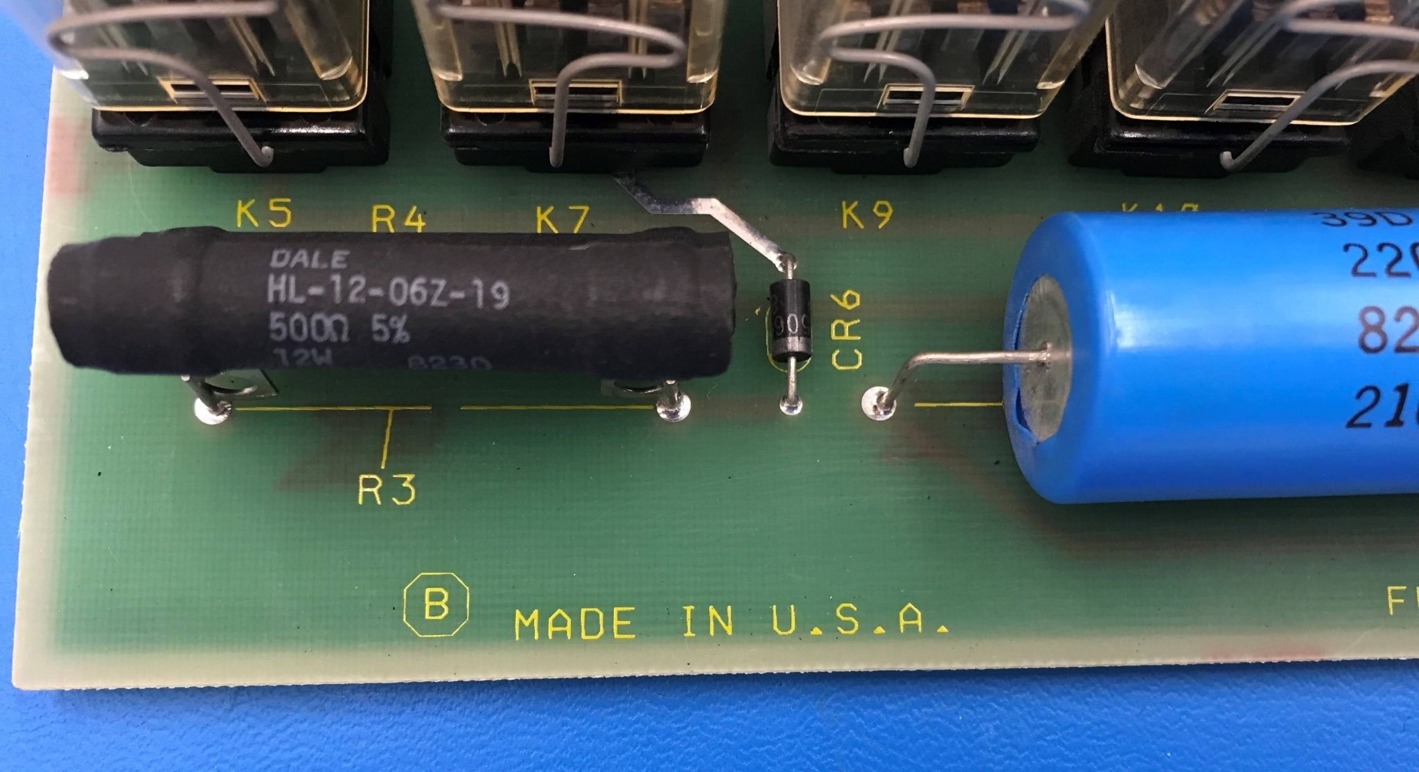 FL/VTR/DYN REL LOGIC X (46-225766 G1 A) GE Advantx