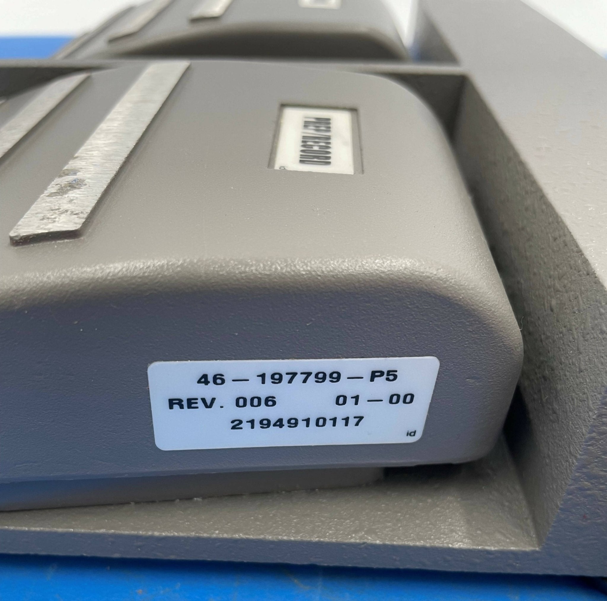 FOOT SWITCH NEW (46-197799 P5 REV. 006) GE