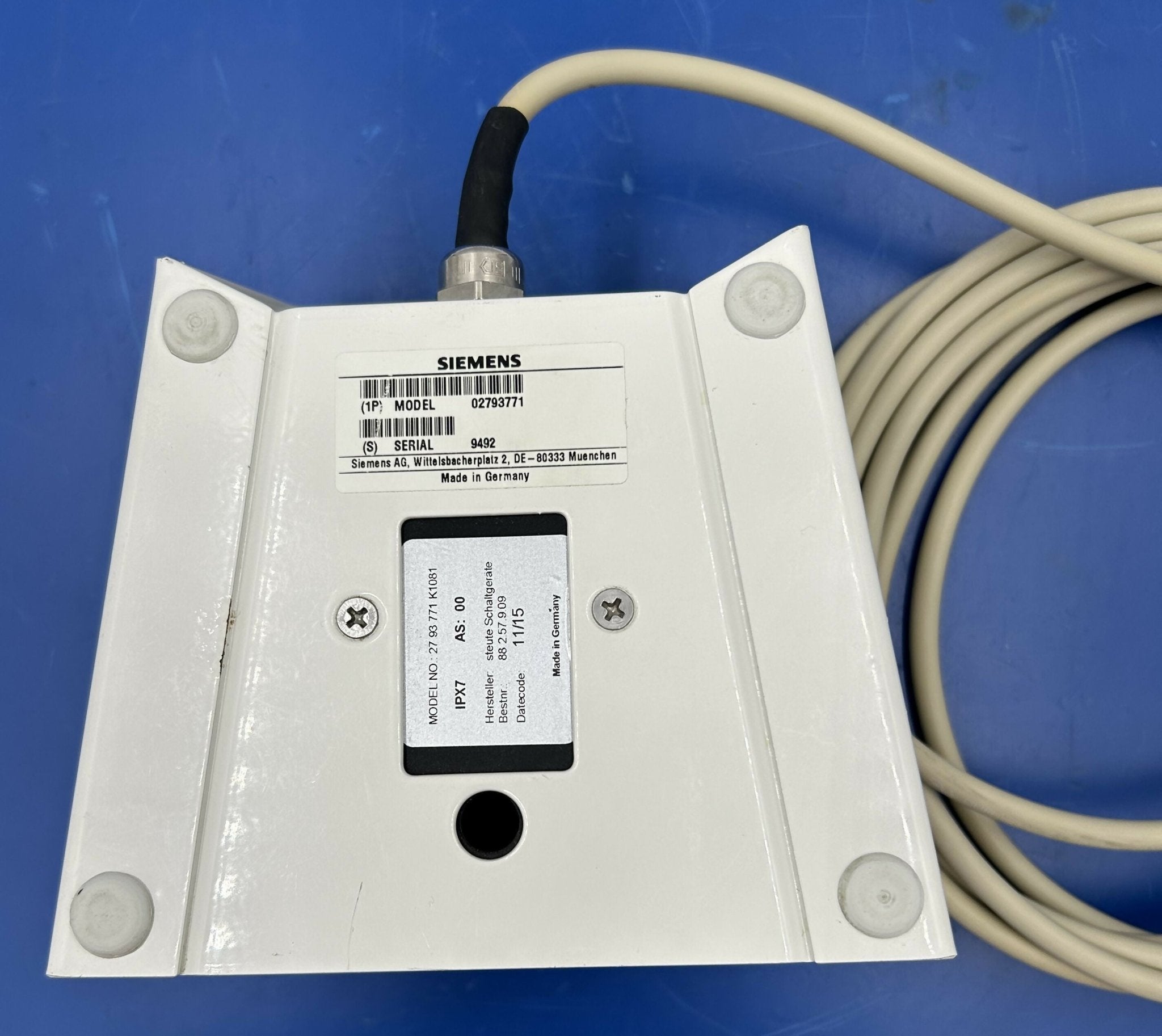 FOOTSWITCH (02793771/2793771) SIEMENS