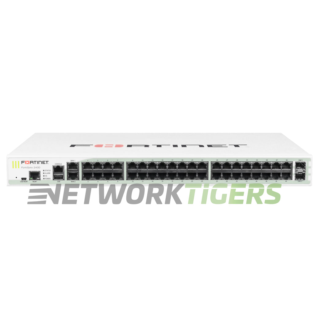 Fortinet FG-240D FortiGate 200D Series 4 Gbps Local Management Only Firewall