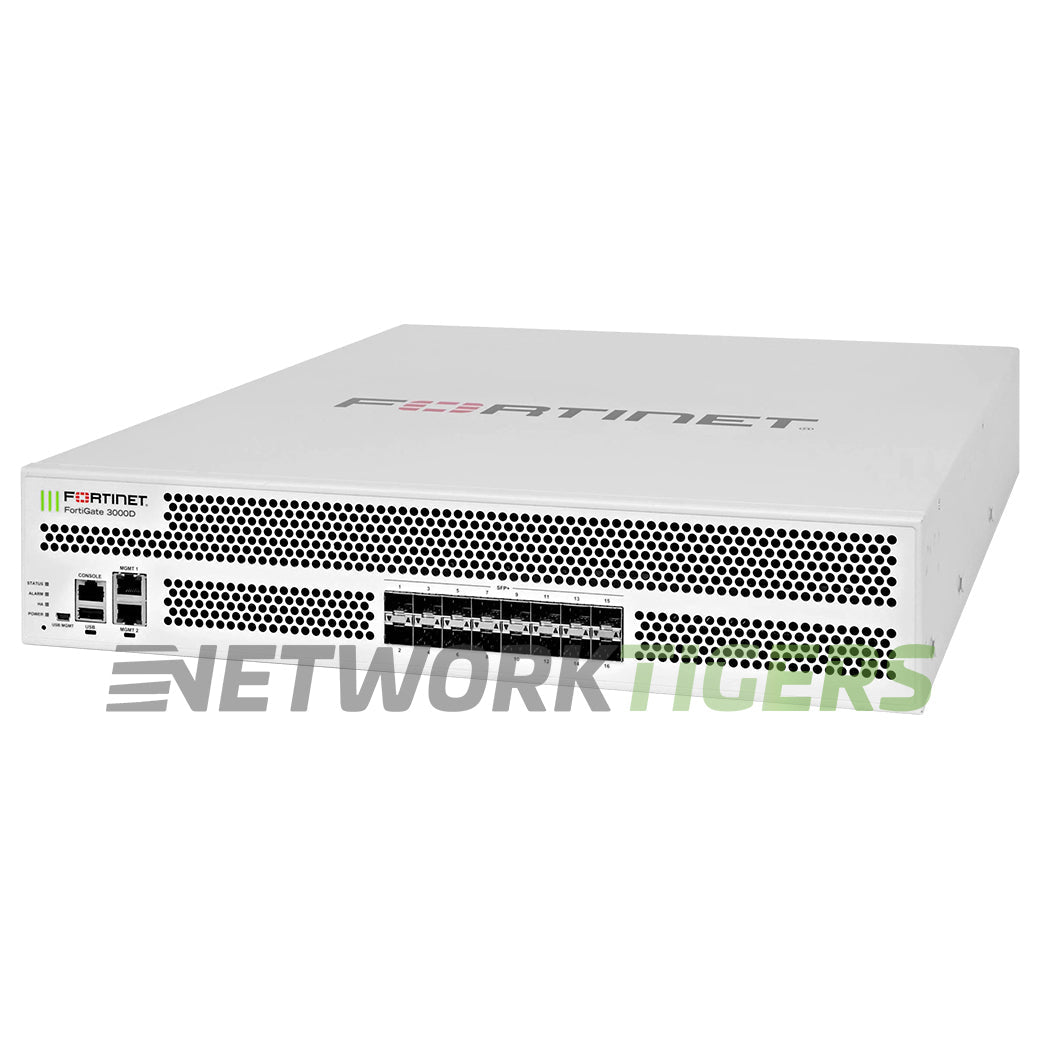 Fortinet FG-3000D 80 Gbps Local Management Only Firewall