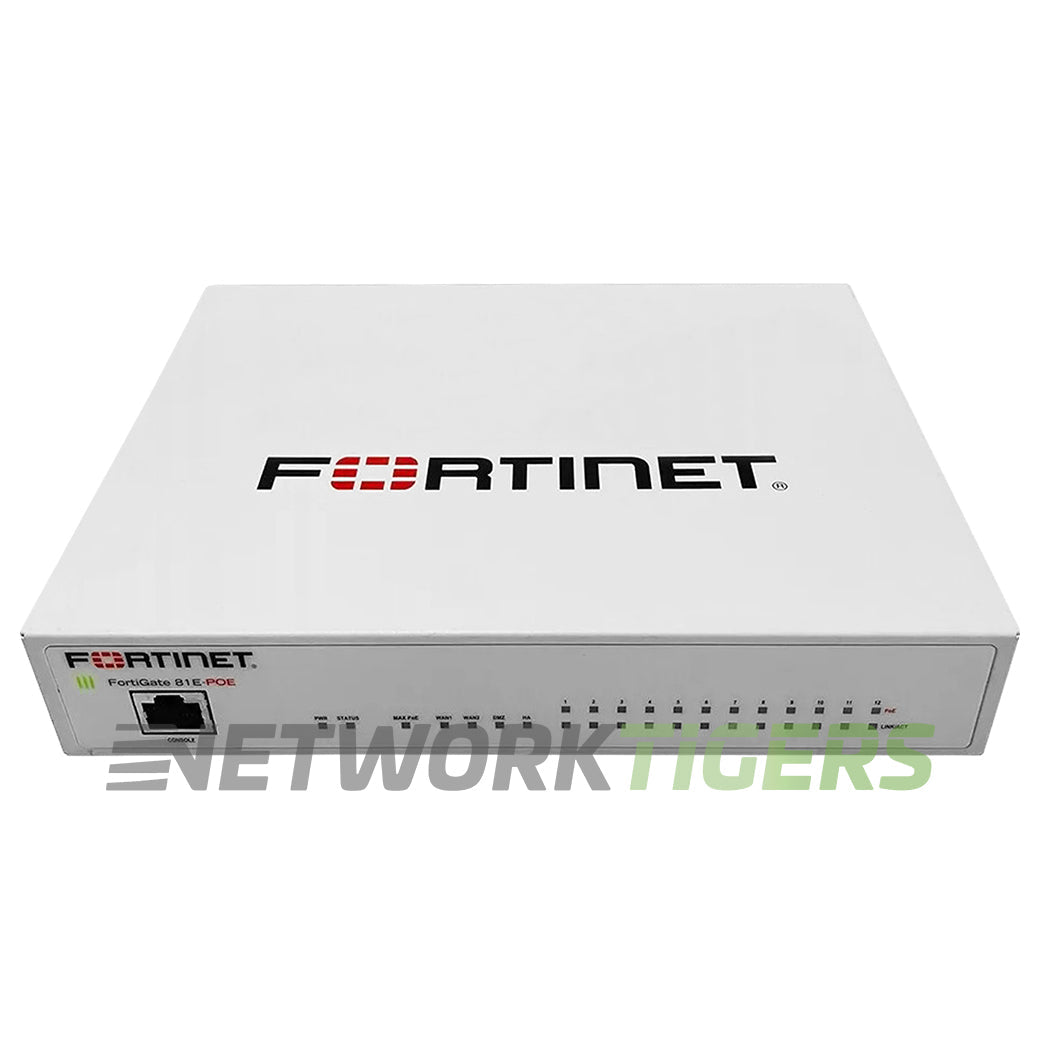 Fortinet FG-81E-POE FortiGate 80E 4 Gbps Local Management Only Firewall