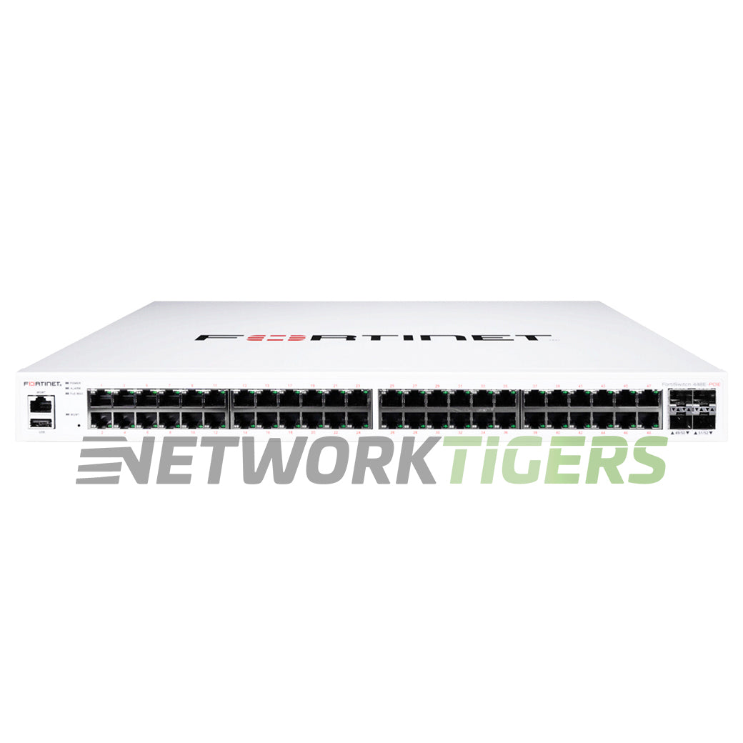 Fortinet FS-448E-POE 400 Campus 48x 1GB RJ45 Registrable / Unclaimed Switch