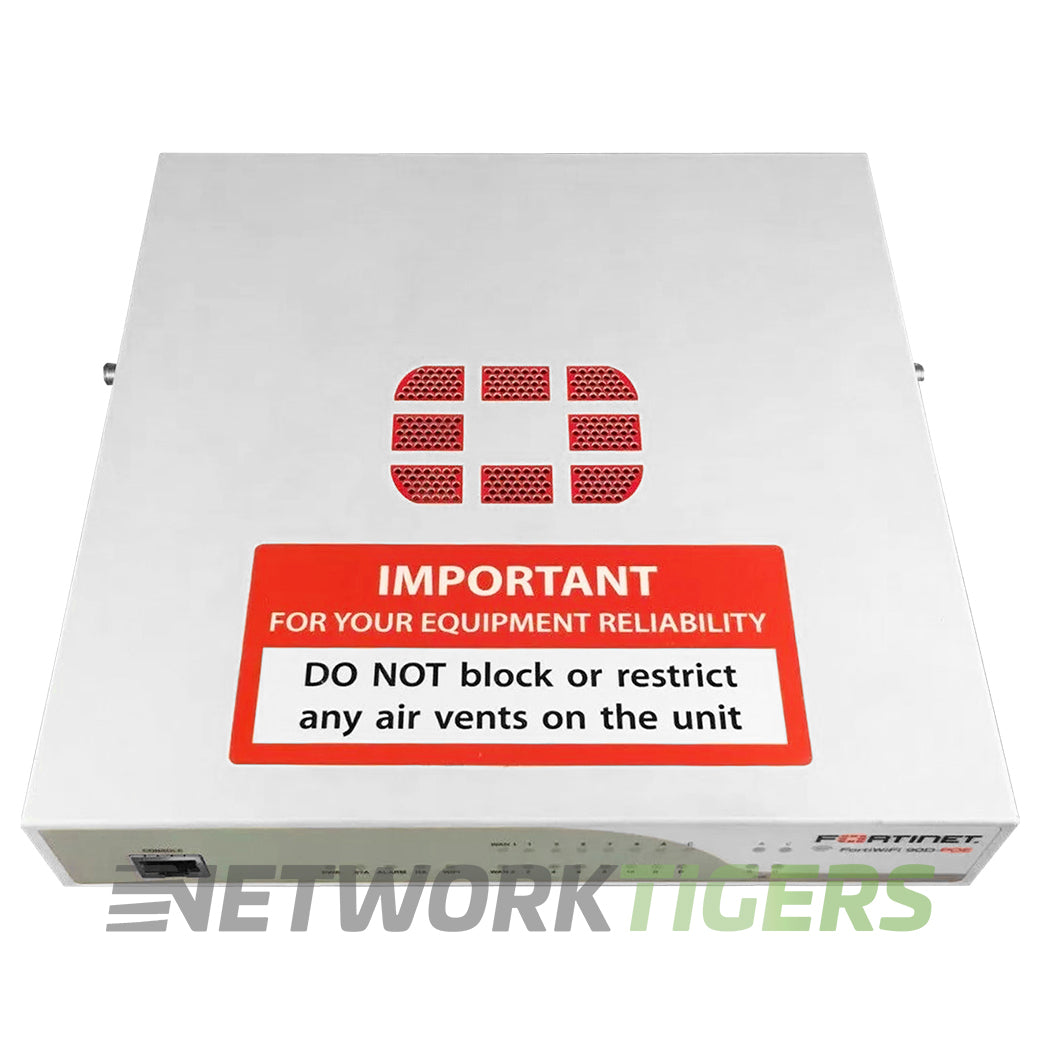 Fortinet FWF-90D-POE FortiGate 90D 3.5 Gbps Local Management Only Firewall