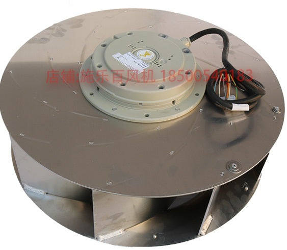 RH50E-4DK.6K.1R ZIEHL-ABEGG centrifugal fan 3~ 400V ±10% 50Hz IP54 1,5 kW 2,9A 1300rpm