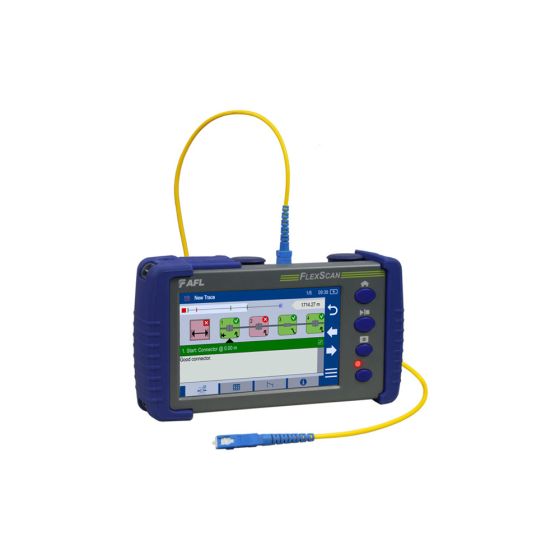 AFL FS300-325-MMPO FlexScan Quad OTDR Kit w/MMF MPO Switch