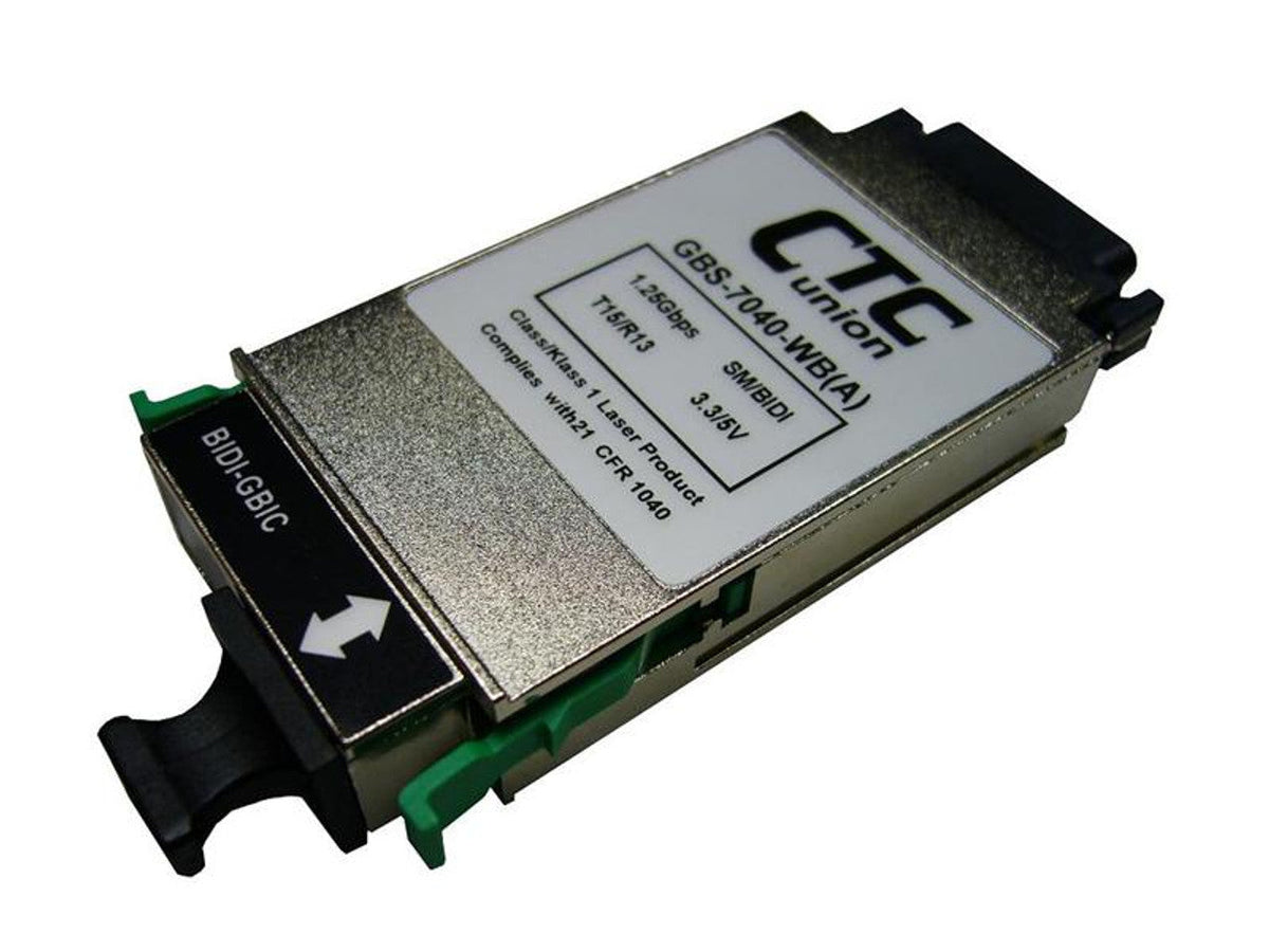GBS-7060-WA GBIC Gigabit optical modules, singlemode, single strand BiDi WDM up to 80Km range