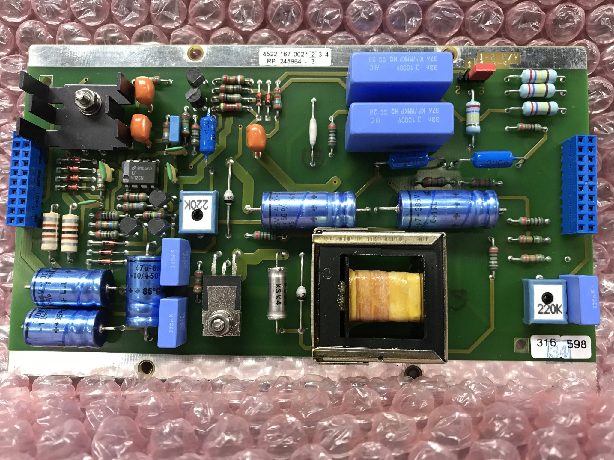 High Voltage Board (WK4) (4522 167 00212) Philips
