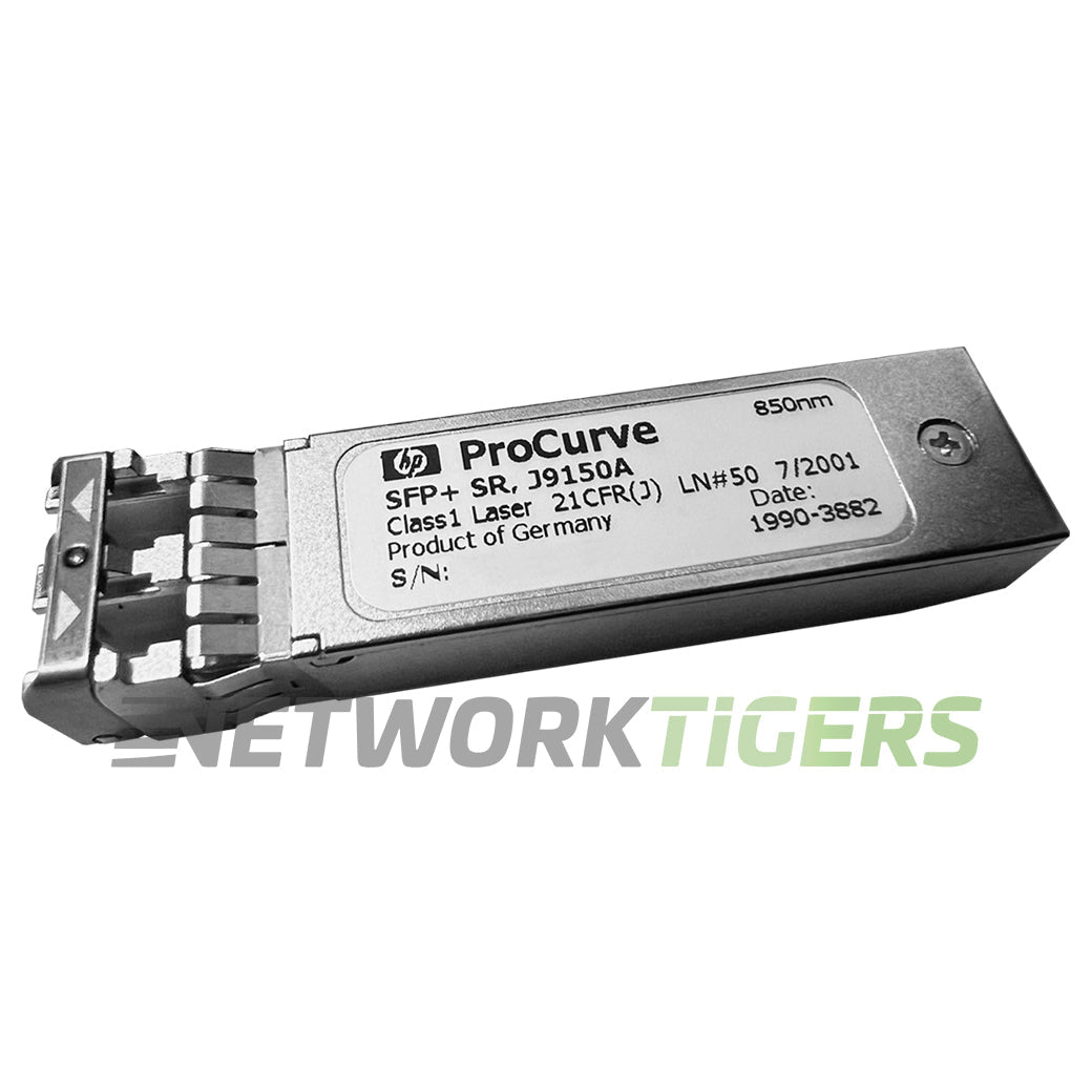 NEW HPE J9150A 10GB BASE-SR LC 850nm Short Reach LC MMF SFP+ Transceiver