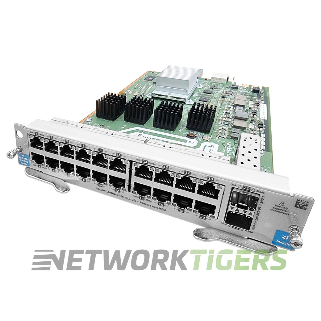 NEW HPE J9548A 5400zl Series 20x 1GB RJ45 2x 10GB SFP+ Switch Module