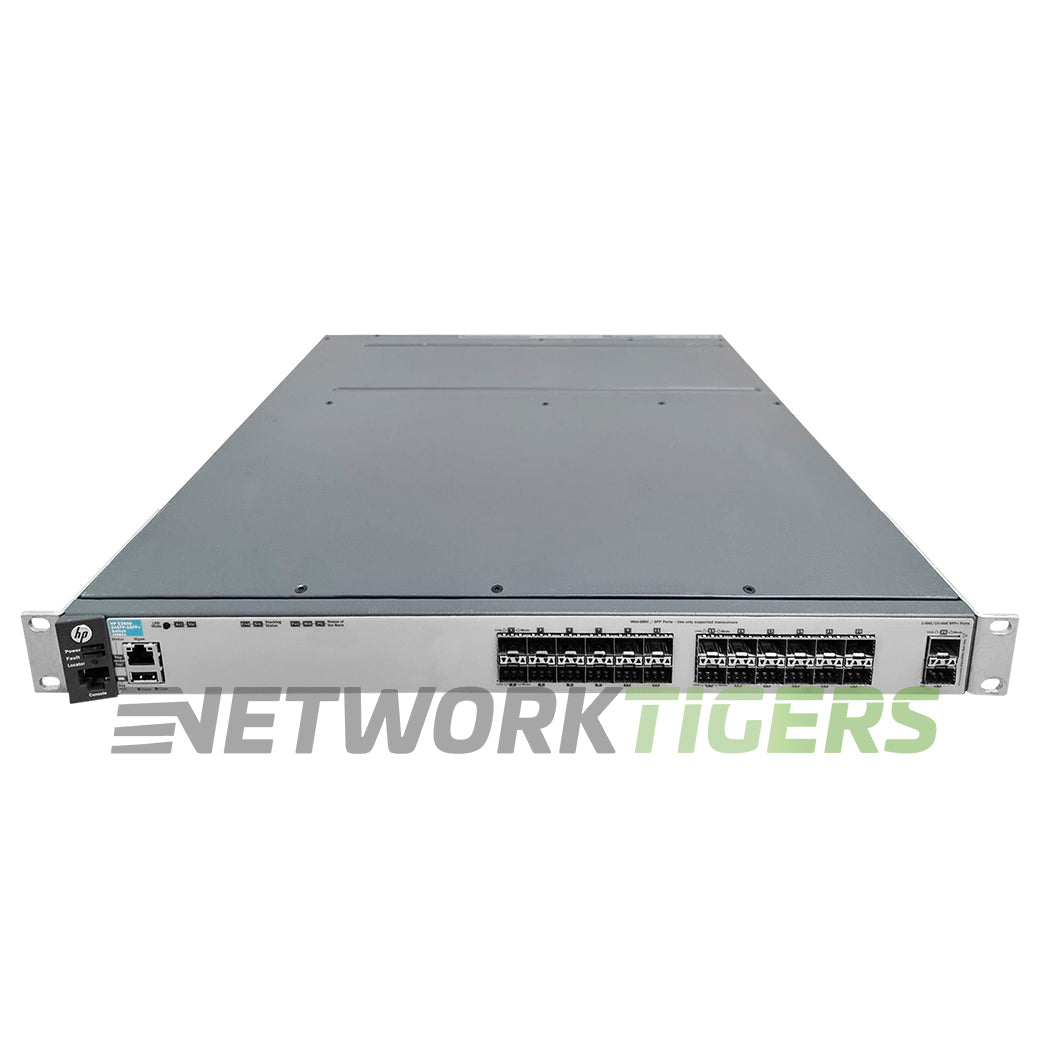 HPE J9584A 3800 Series 3800-24SFP-2SFP+ 24x 1GB SFP 2x 10GB SFP+ Switch