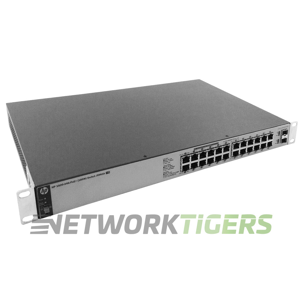 HPE J9983A 1820 Series 24x 1GB PoE+ RJ45 2x 1 GB SFP Switch